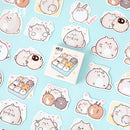 45pcs/box Japanese View Label Stickers Set Decorative Stationery Stickers Scrapbooking Diy Diary Album Stick Label
