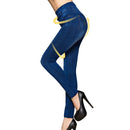 Sexy Women Elastic Shaping Yoga Pants Fitness Sports Leggings High Waist Gym Workout Running Tights Slim Push Up Trousers Female