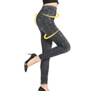 Sexy Women Elastic Shaping Yoga Pants Fitness Sports Leggings High Waist Gym Workout Running Tights Slim Push Up Trousers Female