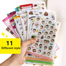Cute Molang Rabbit Cartoon Animals Sticker Pvc Cartoon Stickers Diary Sticker Scrapbook Decoration Stationery Stickers