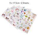 Cute Molang Rabbit Cartoon Animals Sticker Pvc Cartoon Stickers Diary Sticker Scrapbook Decoration Stationery Stickers