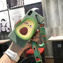 3D Cartoon Zipper Wallet soft Phone cover for iphone X XR XS 11 pro MAX 7 8 6S plus for samsung S9 S10 Note case