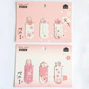 1 Set Fresh Cactus Sakura Unicorn Magnetic Bookmarks Books Marker of Page Student Stationery School Office Supply