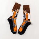 Star Wars Movie socks Master Yoda R2-D2 Cosplay Socks Wookiee Jedi Knight Novelty Men's Women's Socks Spring Autumn Winter