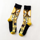Star Wars Movie socks Master Yoda R2-D2 Cosplay Socks Wookiee Jedi Knight Novelty Men's Women's Socks Spring Autumn Winter