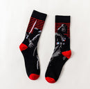 Star Wars Movie socks Master Yoda R2-D2 Cosplay Socks Wookiee Jedi Knight Novelty Men's Women's Socks Spring Autumn Winter