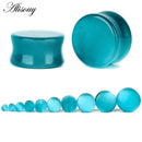 1PC Stone Ear Plugs Gauges Earrings Women Men Ear Plug Flesh Tunnel Piercing Expander Ear Stretcher Body Piercing Jewelry
