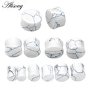 1PC Stone Ear Plugs Gauges Earrings Women Men Ear Plug Flesh Tunnel Piercing Expander Ear Stretcher Body Piercing Jewelry