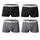 4Pcs Men Boxers Man Short Breathable Flexible Comfortable Shorts Boxers Lovely Solid Panties