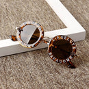 2020 New Infant Kids Baby Girls Boys Fashion Sunglasses Letter Solid Sun Glasses 12 Colors Outdoor Beach protection Accessories