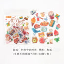 40pcs/lot Cute Washi Paper Stationery Sticker Set Kawaii Stickers Decoration Label For Journal Planner Scrapbooking Album Diary