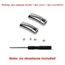 1 Pair Magnetic Shoelaces Elastic No Tie Shoe laces Kids and Adult Flat Sneakers Shoelace Quick Lazy Laces Magnetic Buckle