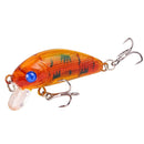 1PCS Minnow Fishing Lure 50mm4.2g Topwater Hard Bait Wobbler Jig Bait Crankbait Carp Striped bass Pesca Fishing tackle SwimBait
