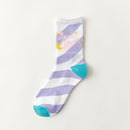 2020 Black White Cotton Socks AB Side Don't Follow Me I'm Lost too Creative Unisex Women Men Casual Socks Daily