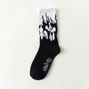 2020 Black White Cotton Socks AB Side Don't Follow Me I'm Lost too Creative Unisex Women Men Casual Socks Daily