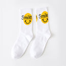 2020 Black White Cotton Socks AB Side Don't Follow Me I'm Lost too Creative Unisex Women Men Casual Socks Daily