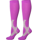 44 Styles Men Women Compression Socks Fit For Sports Black compression socks Anti Fatigue Pain Relief Knee High Stockings 1 Pair