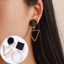 2020 NEW Gold Metal Long Circle Pendant Earings Tassel Earrings for Women Fashion Jewelry Statement Geometric Voor Vrouwen