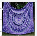 Indian Mandala Tapestry Wall Hanging Sandy Beach Throw Rug Blanket Camping Tent Travel Mattress Bohemian Sleeping Pad Tapestries