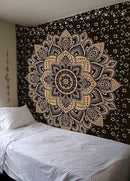 Indian Mandala Tapestry Wall Hanging Sandy Beach Throw Rug Blanket Camping Tent Travel Mattress Bohemian Sleeping Pad Tapestries