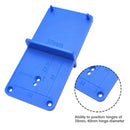 35/40mm Woodworking Punch Hinge Drill Hole Opener Locator Guide Drill Bit Hole Tools Door Cabinets DIY Template Woodworking Tool