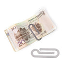 1Pc New Metal Bifold Money Clip Bar Wallet Replace Parts Spring Clamp Cash Holder