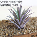 39Styles Purple Flocking Artificial Succulents Plants Home Garden Decoration DIY Plants Wall Flower Arrangement Fake Plants