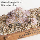 39Styles Purple Flocking Artificial Succulents Plants Home Garden Decoration DIY Plants Wall Flower Arrangement Fake Plants