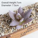 39Styles Purple Flocking Artificial Succulents Plants Home Garden Decoration DIY Plants Wall Flower Arrangement Fake Plants