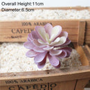 39Styles Purple Flocking Artificial Succulents Plants Home Garden Decoration DIY Plants Wall Flower Arrangement Fake Plants