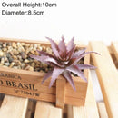 39Styles Purple Flocking Artificial Succulents Plants Home Garden Decoration DIY Plants Wall Flower Arrangement Fake Plants