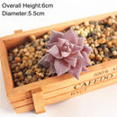 39Styles Purple Flocking Artificial Succulents Plants Home Garden Decoration DIY Plants Wall Flower Arrangement Fake Plants