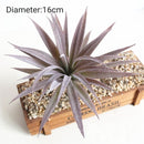 39Styles Purple Flocking Artificial Succulents Plants Home Garden Decoration DIY Plants Wall Flower Arrangement Fake Plants