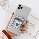 Abstract Clear Cartoon Phone Case For iPhone SE 2020 11 Pro Max X XR Xs Max 6 6S 7 8 Plus