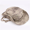 Camouflage Tactical Cap Military Boonie Hat US Army Caps Camo Men Outdoor Sports Sun Bucket Cap Fishing Hiking Hunting Hats