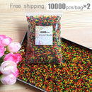 20000pcs/bag Crystal Soil Hydrogel Gel Polymer Water Beads Orbiz Flower/Wedding/Decoration Growing Water Balls Big Home Decor