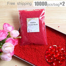 20000pcs/bag Crystal Soil Hydrogel Gel Polymer Water Beads Orbiz Flower/Wedding/Decoration Growing Water Balls Big Home Decor