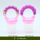 1Pcs Fresh Food Nibbler Baby Pacifiers Feeder Kids Fruit Feeder Nipples Feeding Safe Baby Supplies Nipple Teat Pacifier Bottles