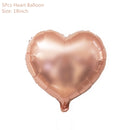 Rose Gold Wedding Birthday Party Balloons Happy Birthday Letter Foil Balloon Baby Shower Anniversary Event Party Decor Supplies