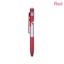 4-in-1 Folding Ballpoint Pen Screen Stylus Touch Pen Universal mini Capacitive Pen with LED For Tablet Cellphone