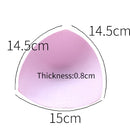 2pcs 1pair Sponge Inserts In Bra Padded for Swimsuit Breast Push Up Fill Brassiere Breast Patch Pads Women Intimates Accessories