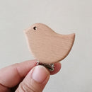 1pc New Arrival Lovely Wooden Pacifier Clip Natural Beech Wood Baby Pacifier Clips Dummy Clips DIY Pacifier Chain Accessory