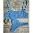 2017 New Sexy girls Bikini Push-up Pleated triangle Swimwear Women Push-up Bra Bikini Set Swimsuit Beach Bathing Swimwear