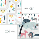 200*180cm Foldable Cartoon Baby Play Mat Xpe Puzzle Children's Mat Baby Climbing Pad Kids Rug Baby Games Mats Toys For Children