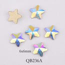 20pcs Crystals Nail Diamond Stone Strass AB Glass Rhinestones For 3D Nails Art Decorations Supplies Jewelry QB217-246A
