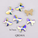 20pcs Crystals Nail Diamond Stone Strass AB Glass Rhinestones For 3D Nails Art Decorations Supplies Jewelry QB217-246A