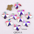 20pcs Crystals Nail Diamond Stone Strass AB Glass Rhinestones For 3D Nails Art Decorations Supplies Jewelry QB217-246A