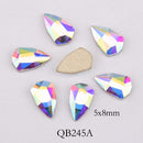 20pcs Crystals Nail Diamond Stone Strass AB Glass Rhinestones For 3D Nails Art Decorations Supplies Jewelry QB217-246A