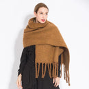 2020 NEW fashion cashmere women plaid scarf winter warm shawl and wrap bandana pashmina long tassel female foulard thick blanket