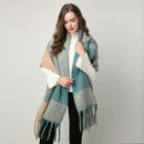 2020 NEW fashion cashmere women plaid scarf winter warm shawl and wrap bandana pashmina long tassel female foulard thick blanket